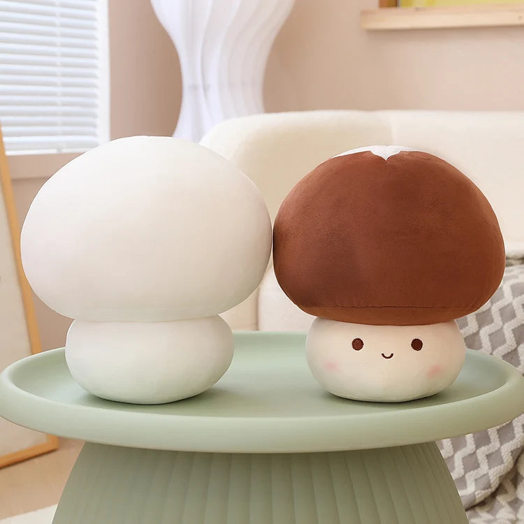 Hot  Kawaii Mushroom Plush Dolls Simulation Plant Pillow Lovely Toys For Home Decor Sleeping Cushion Stuffed Soft Dolls