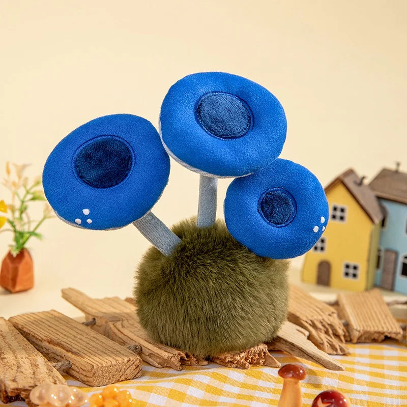 14cm Wild Mushrooms Plush Toys Soft Plush Stuffed Mushroom Desktop Ornament Fluffy Plant Cute Plush Gifts For Baby Girl Boy
