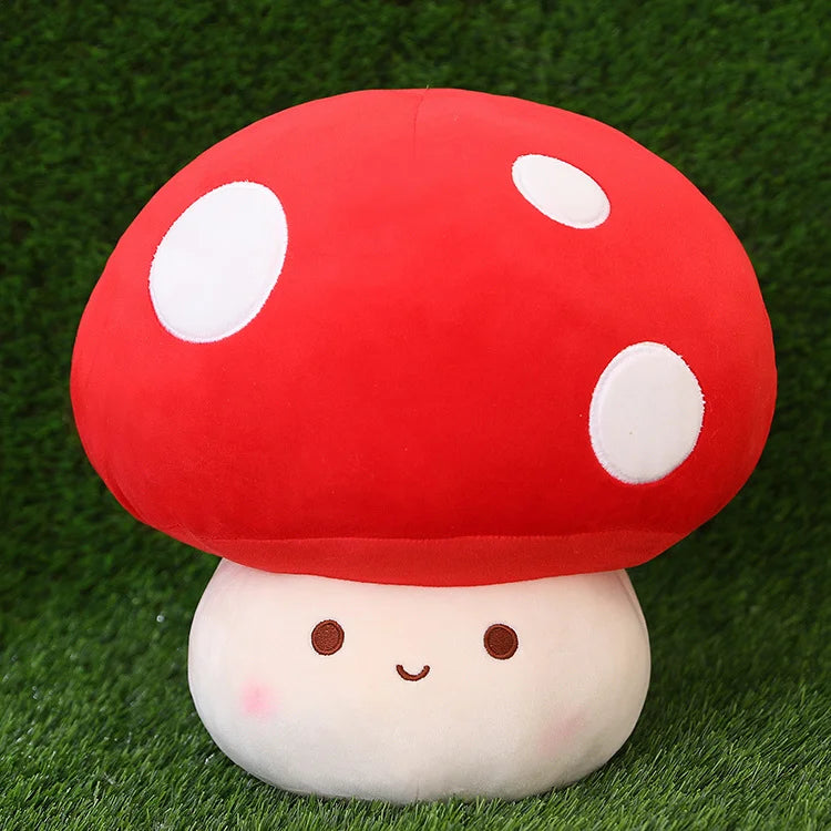 Hot  Kawaii Mushroom Plush Dolls Simulation Plant Pillow Lovely Toys For Home Decor Sleeping Cushion Stuffed Soft Dolls